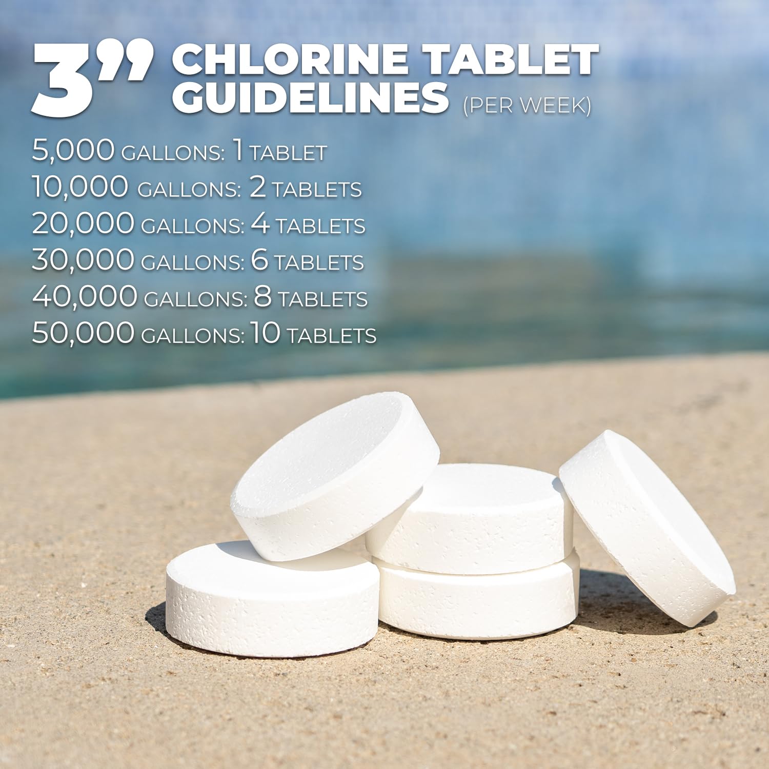 XtremepowerUS tablet placed in a floating dispenser demonstrating steady release benefit