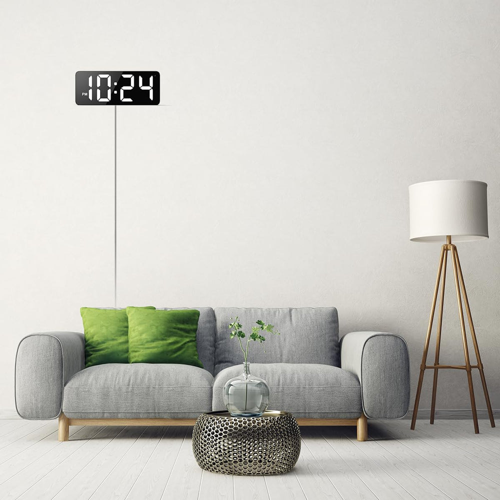 XUANZIT clock in a kitchen scene showing modern decor compatibility