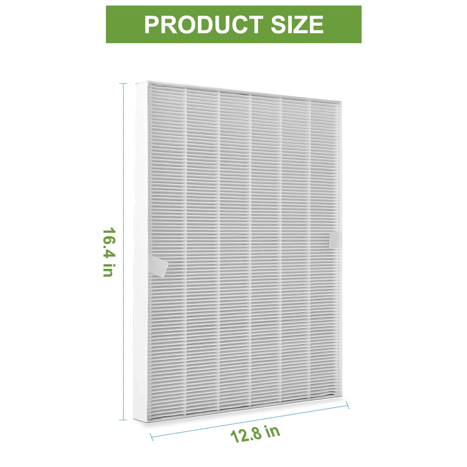 XY100T filter edge and thickness detail showing sturdy construction for lasting performance