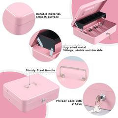 xydled open view highlighting cantilever coin tray for fast access and clear organization