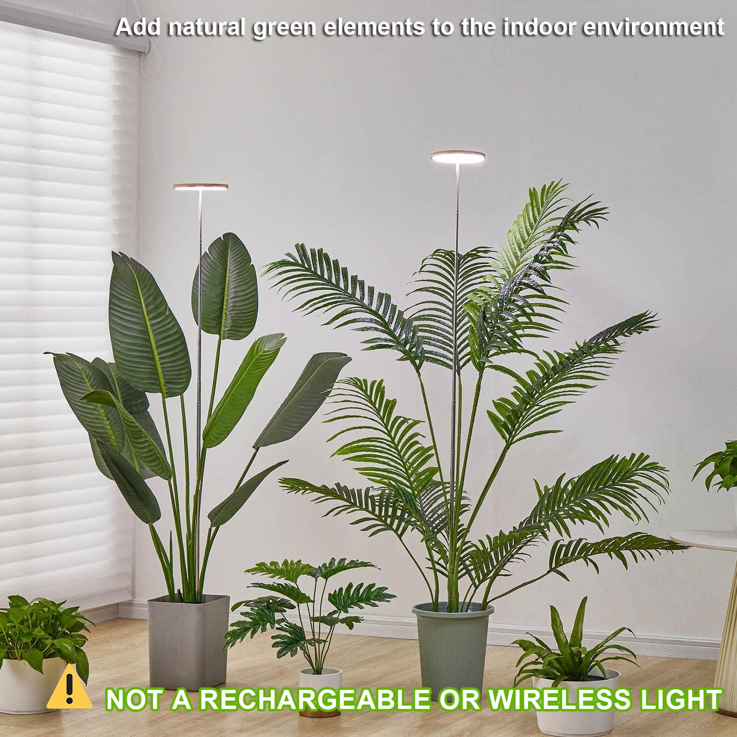 yadoker top LED panel closeup highlights full-spectrum diodes for healthy growth