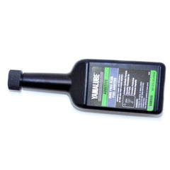 Yamaha Yamalube being poured into boat fuel tank demonstrating protection benefit