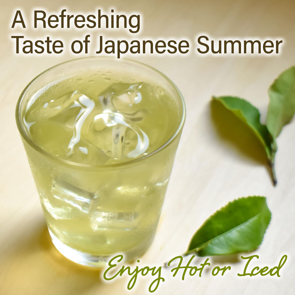 YAMASAN KYOTO UJI lifestyle shot on table conveying relaxed, everyday tea ritual