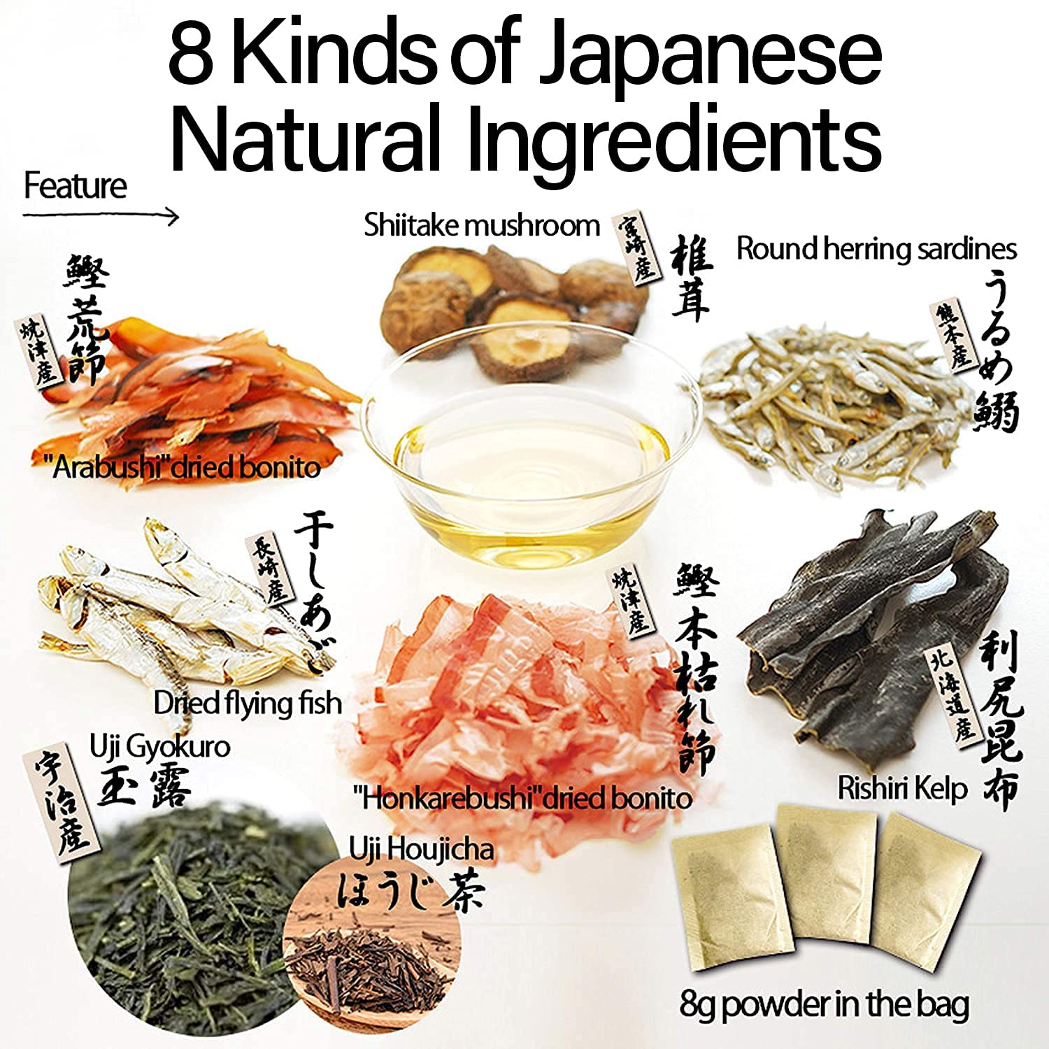 YAMASAN KYOTO UJI single sachet ready to steep for quick broth