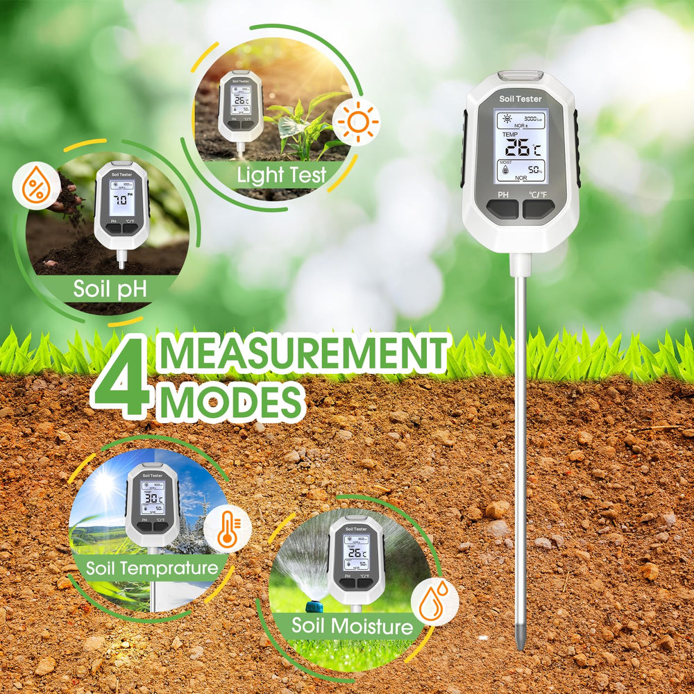 YAMRON in use in a potted plant demonstrating instant, actionable plant data