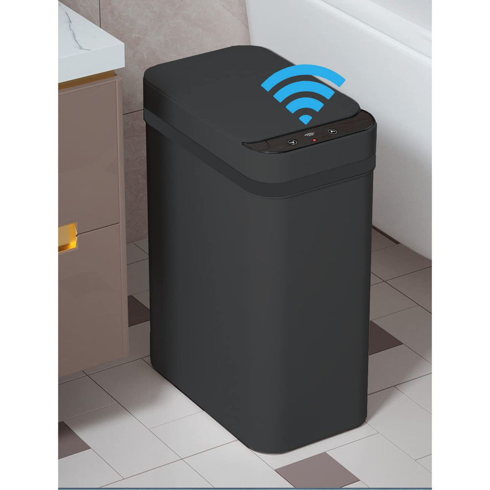 Yatmung front view with lid open showing hands‑free convenience