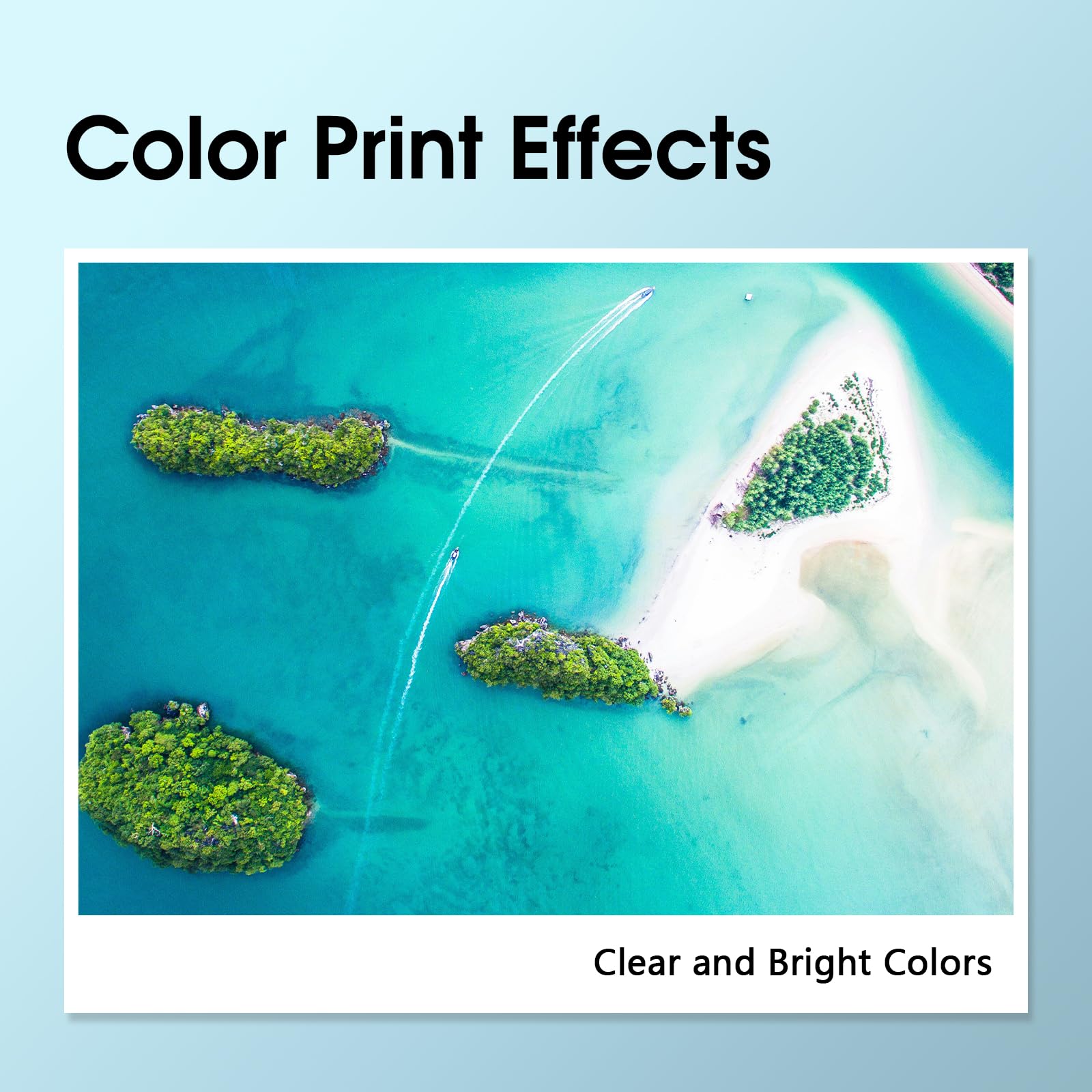 YATUNINK cartridges installed in an HP printer showing quick, simple replacement benefit