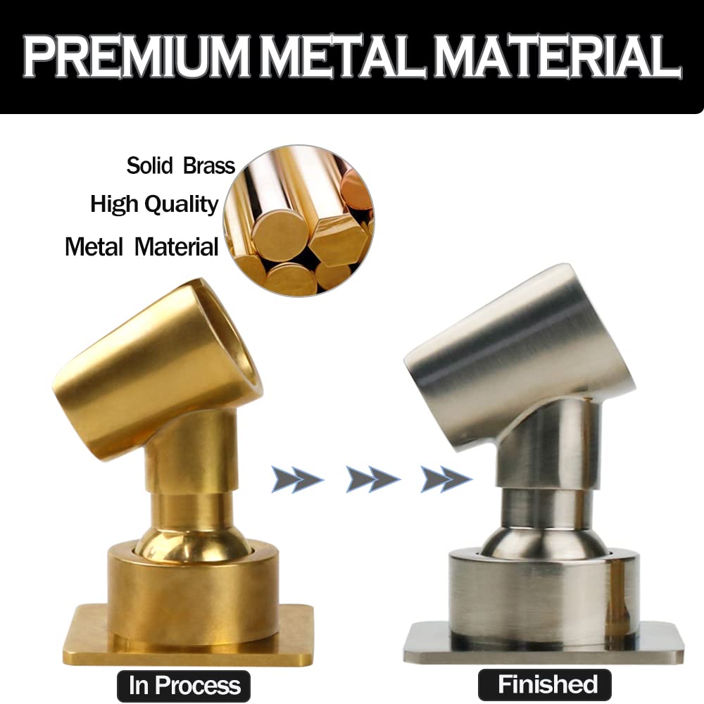 YDmeet close-up solid brass texture highlighting durable metal construction