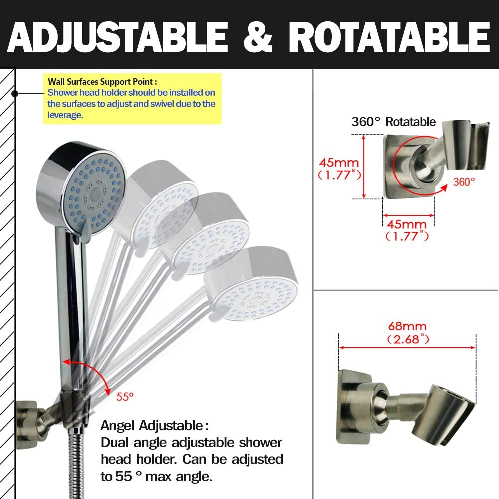 YDmeet side angle swivel joint demonstrating adjustable 55° tilt for convenience