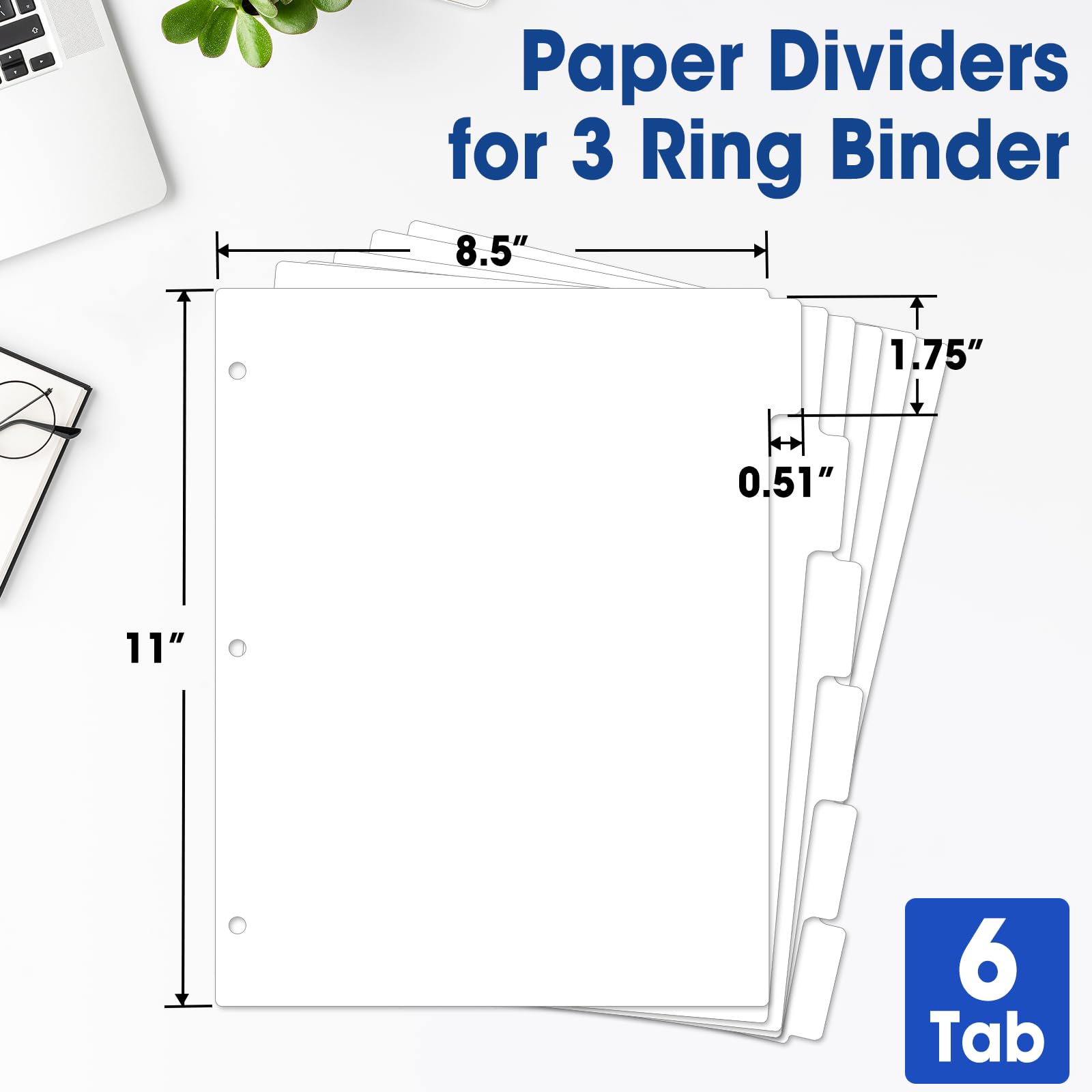 YesBes close-up of tab edge displaying thick 200 gsm paper for durability