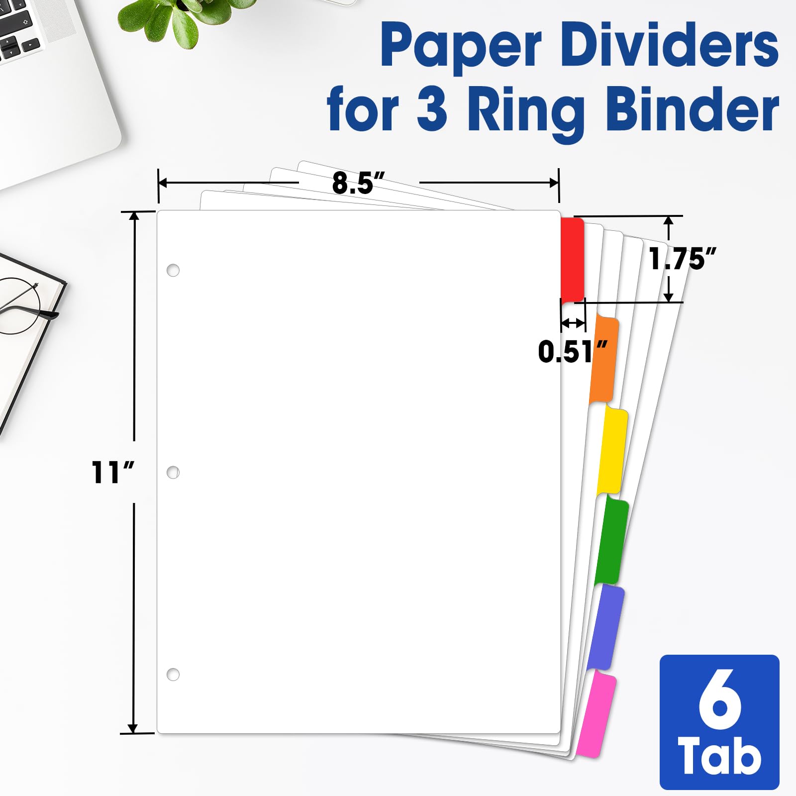 YesBes close-up of multicolor tabs and 200 gsm paper texture for durable labeling
