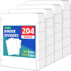 YesBes front packaging showing 204 dividers and clear contents organization benefit