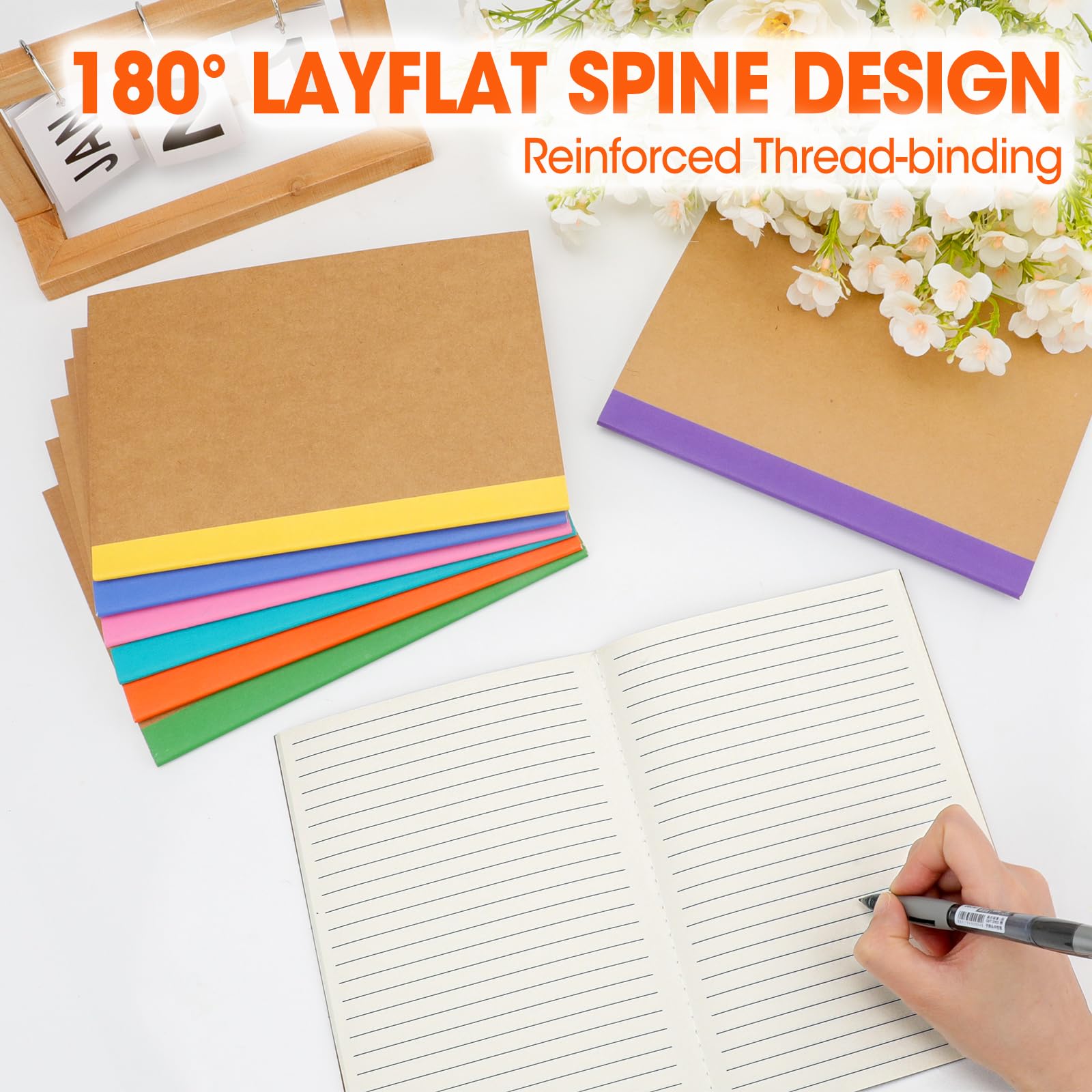 YesBes kraft cover personalized with stickers showing DIY customization benefit