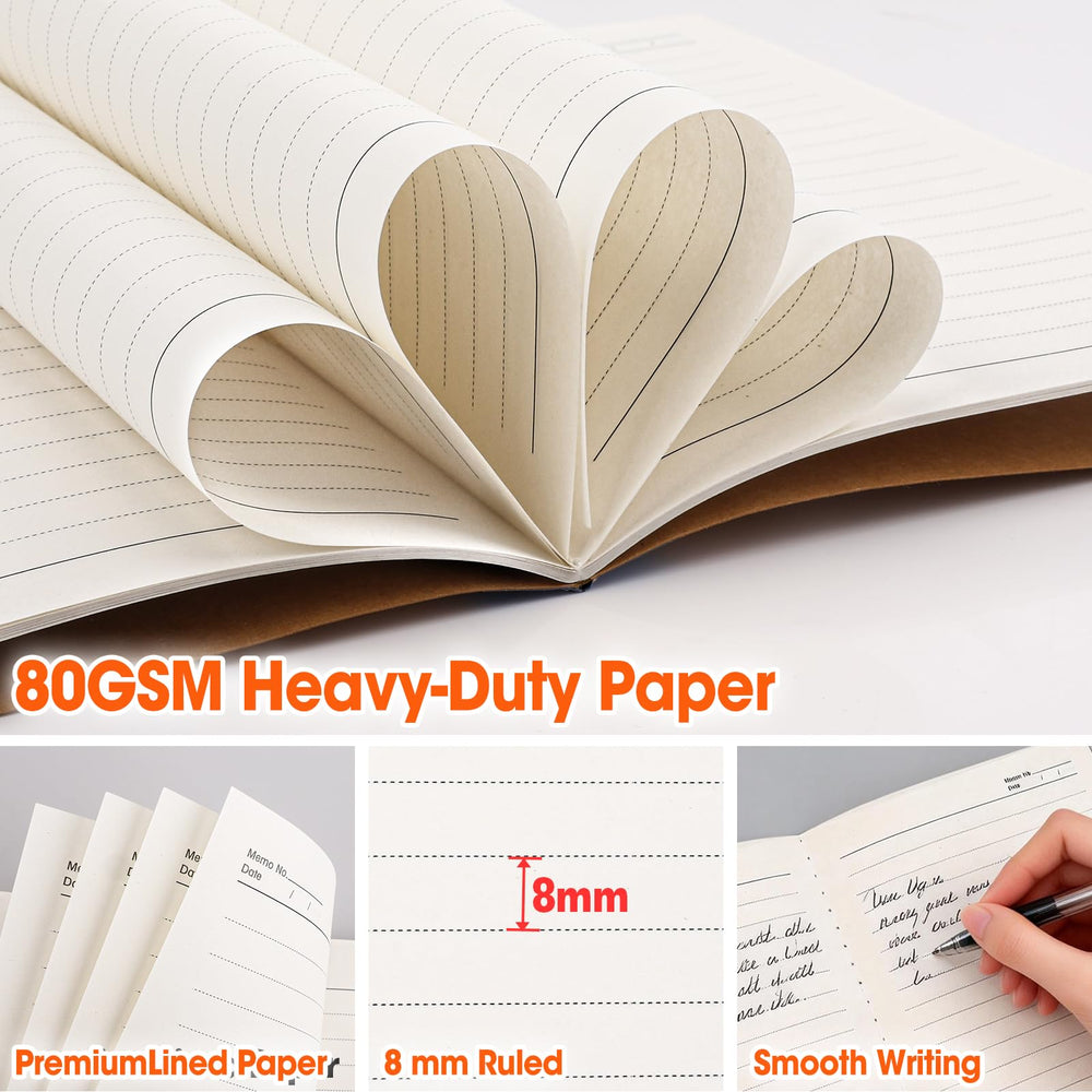 YesBes notebook in a hand to show A5 portability and easy carry