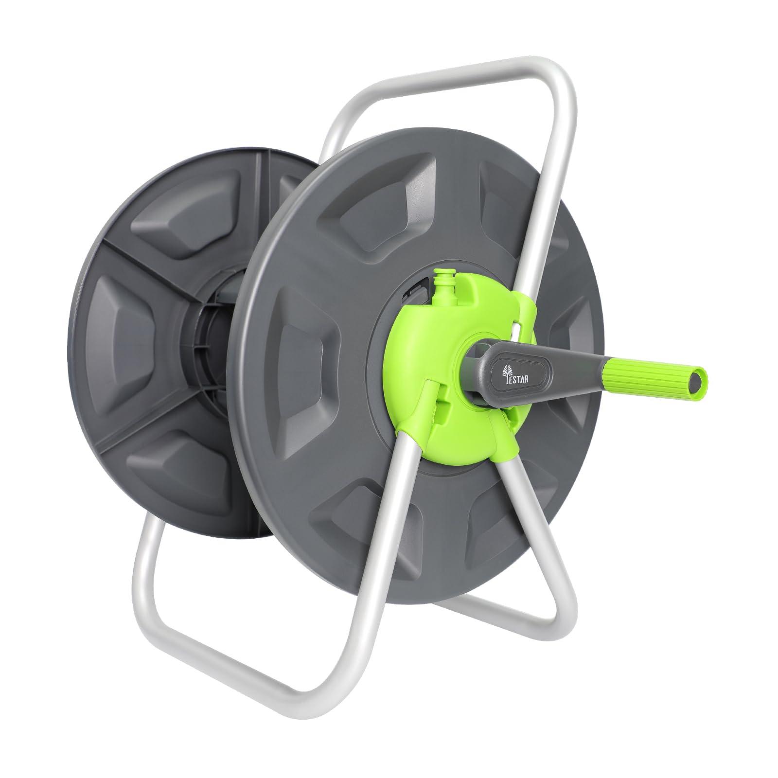 YESTAR front view of reel showing compact design and tidy storage benefit