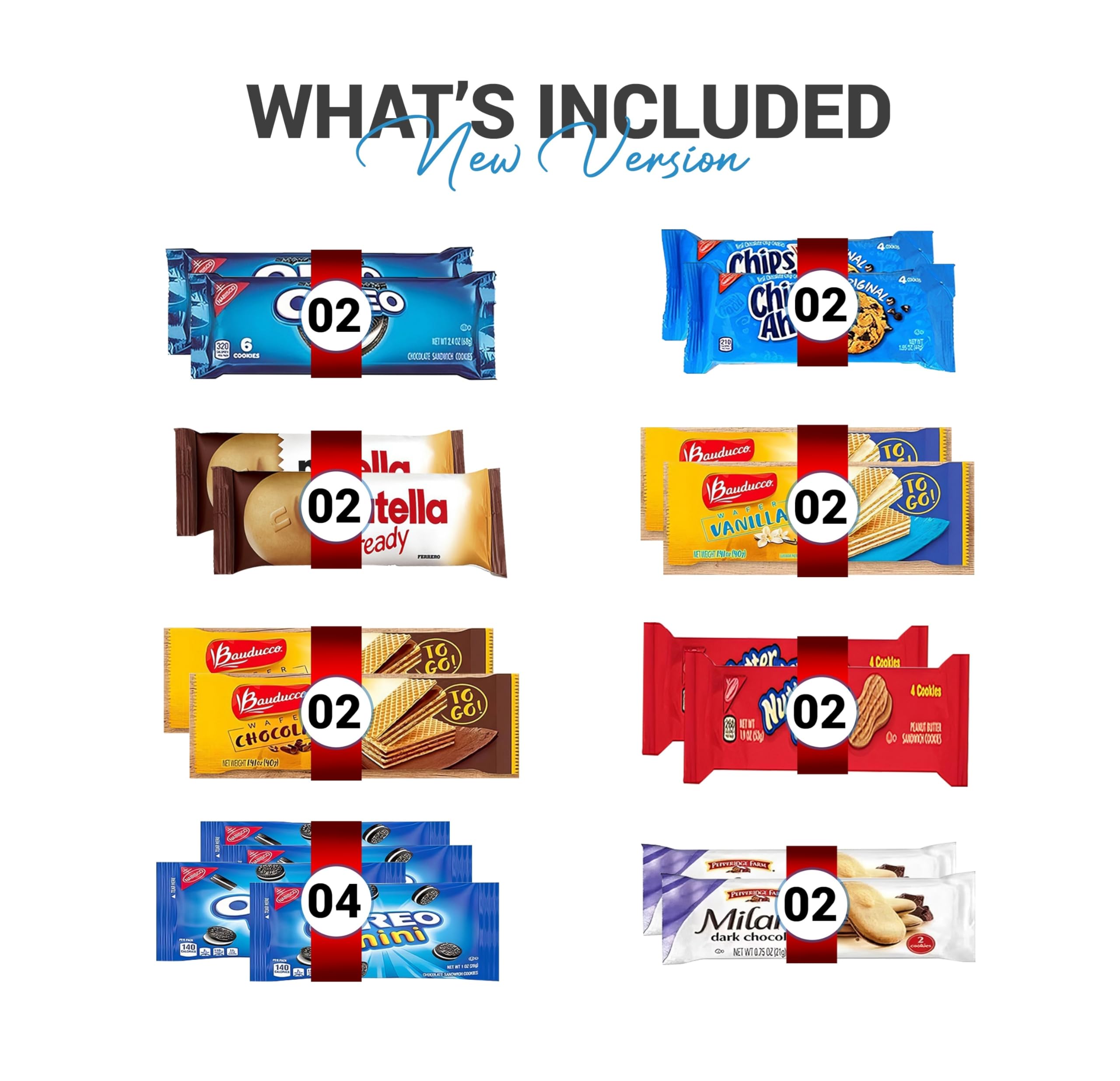YESY individually wrapped cookies close-up, ensures freshness