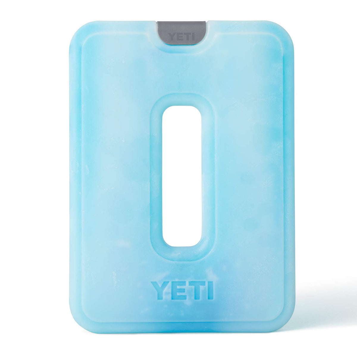YETI large ice sheet front view showing slim cooling panel and easy placement benefit