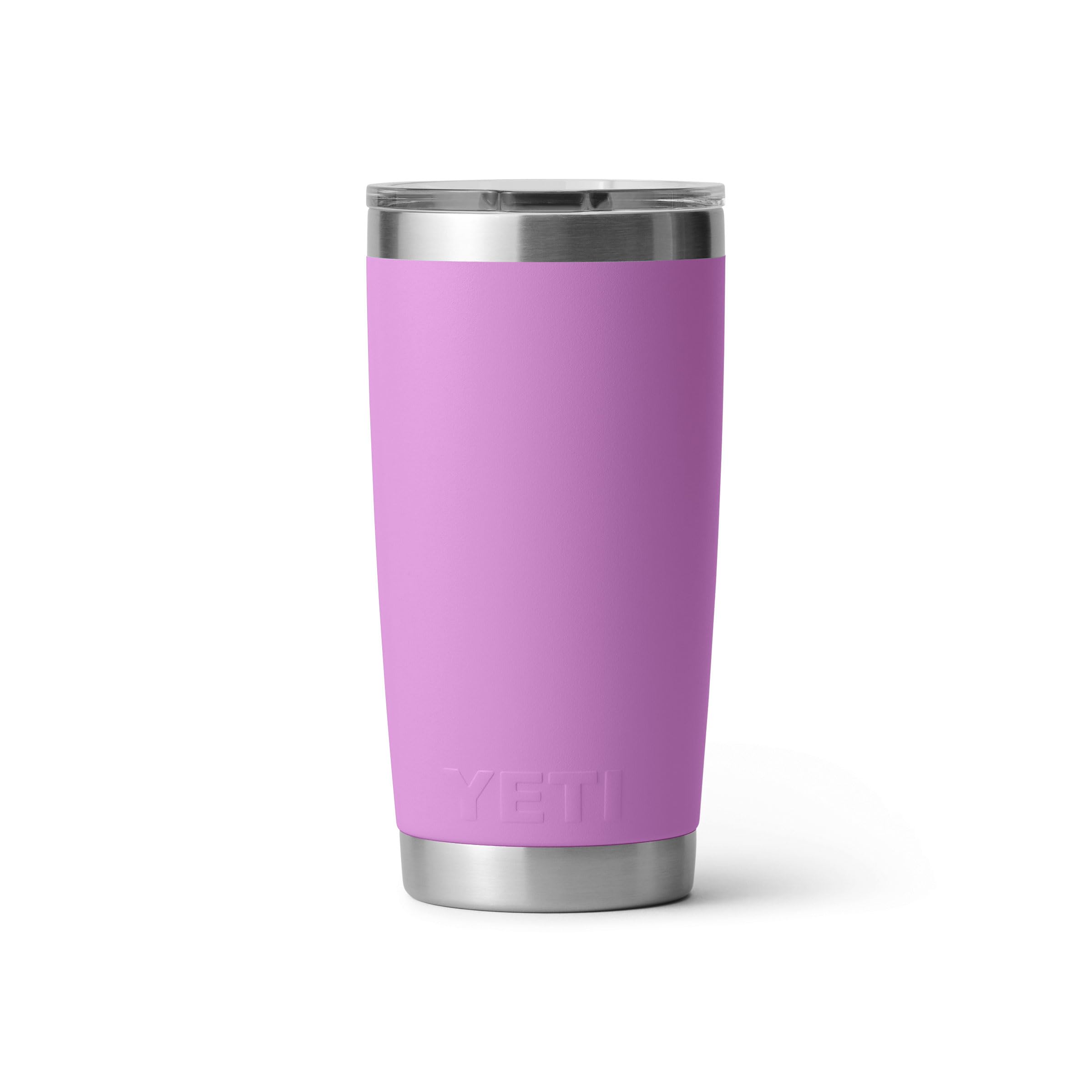 YETI Rambler seated in car cup holder proving travel-friendly fit