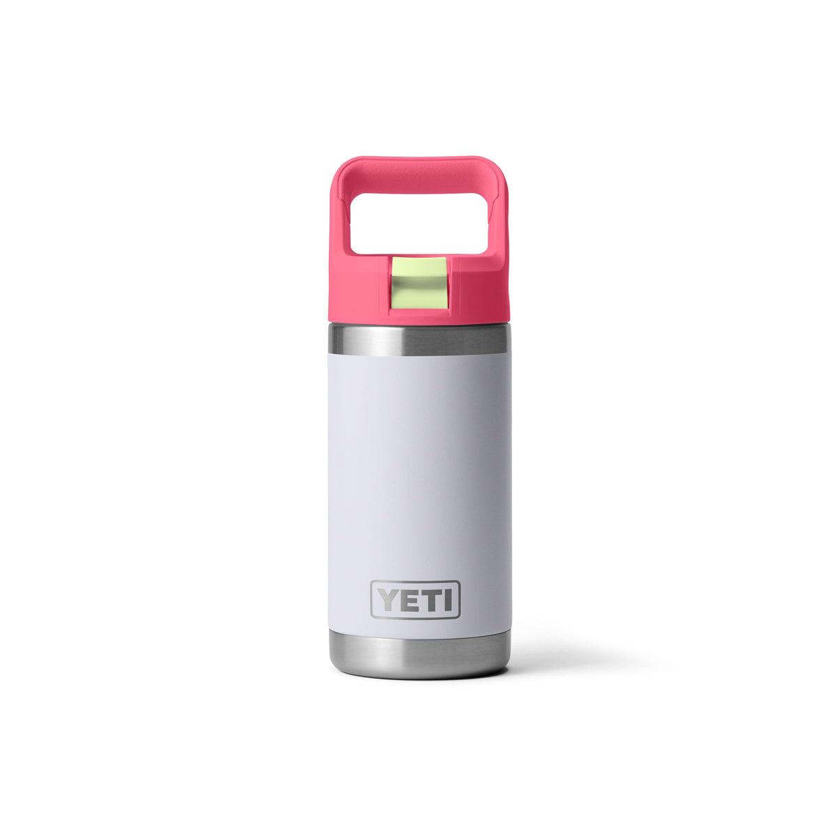 YETI Rambler Jr front view showing color and shape, easy identification benefit