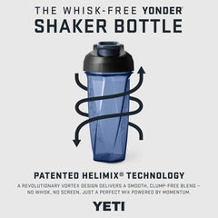 YETI close-up of Helimix vortex wall interior showing patented mixing surface benefits