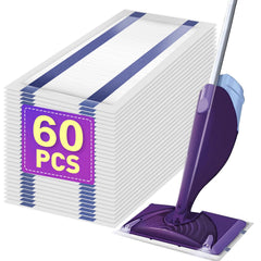 YHOVID front packaging showing 60 disposable Wet Jet refill pads and convenience