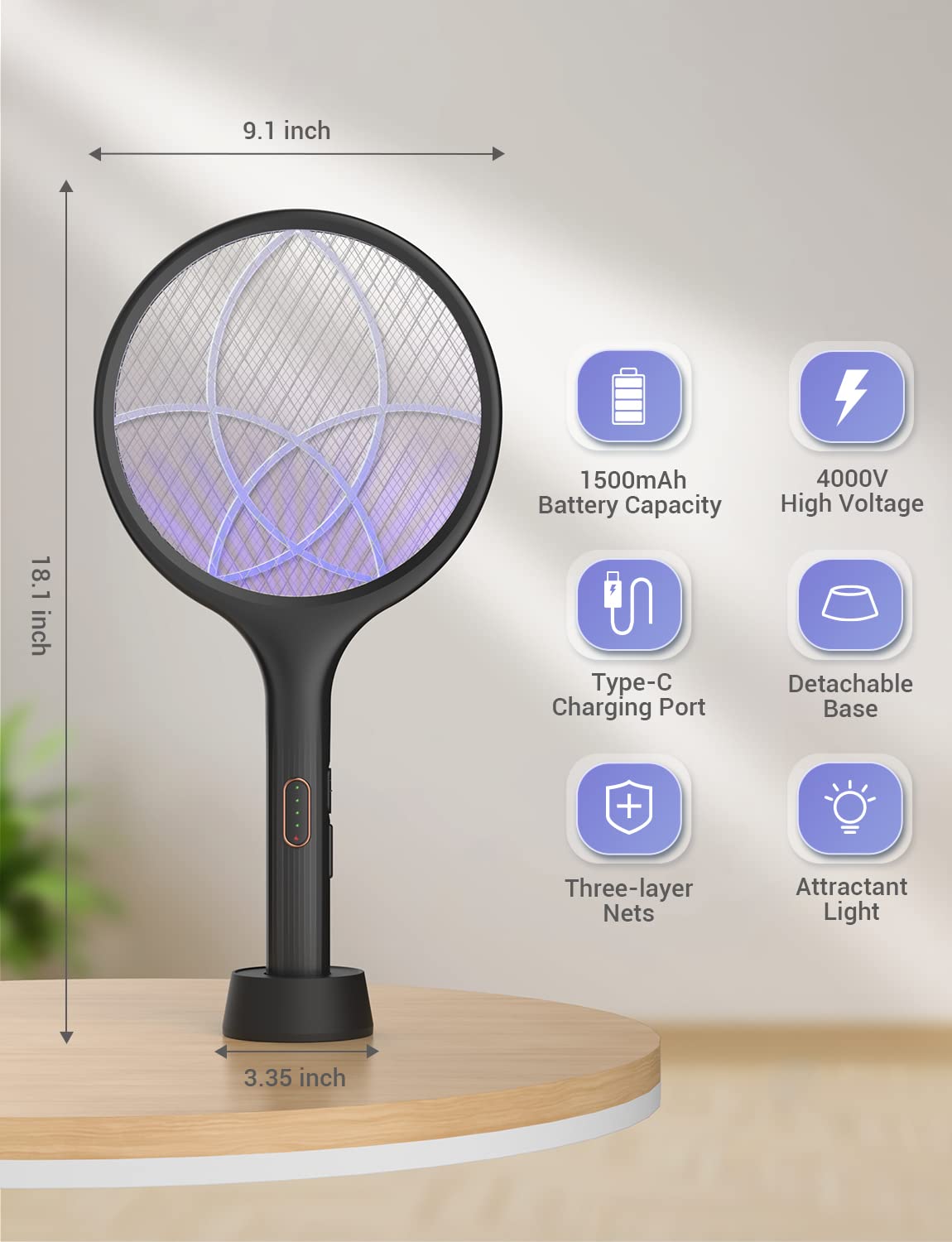 YISSVIC long charging cable displayed for flexible placement benefit
