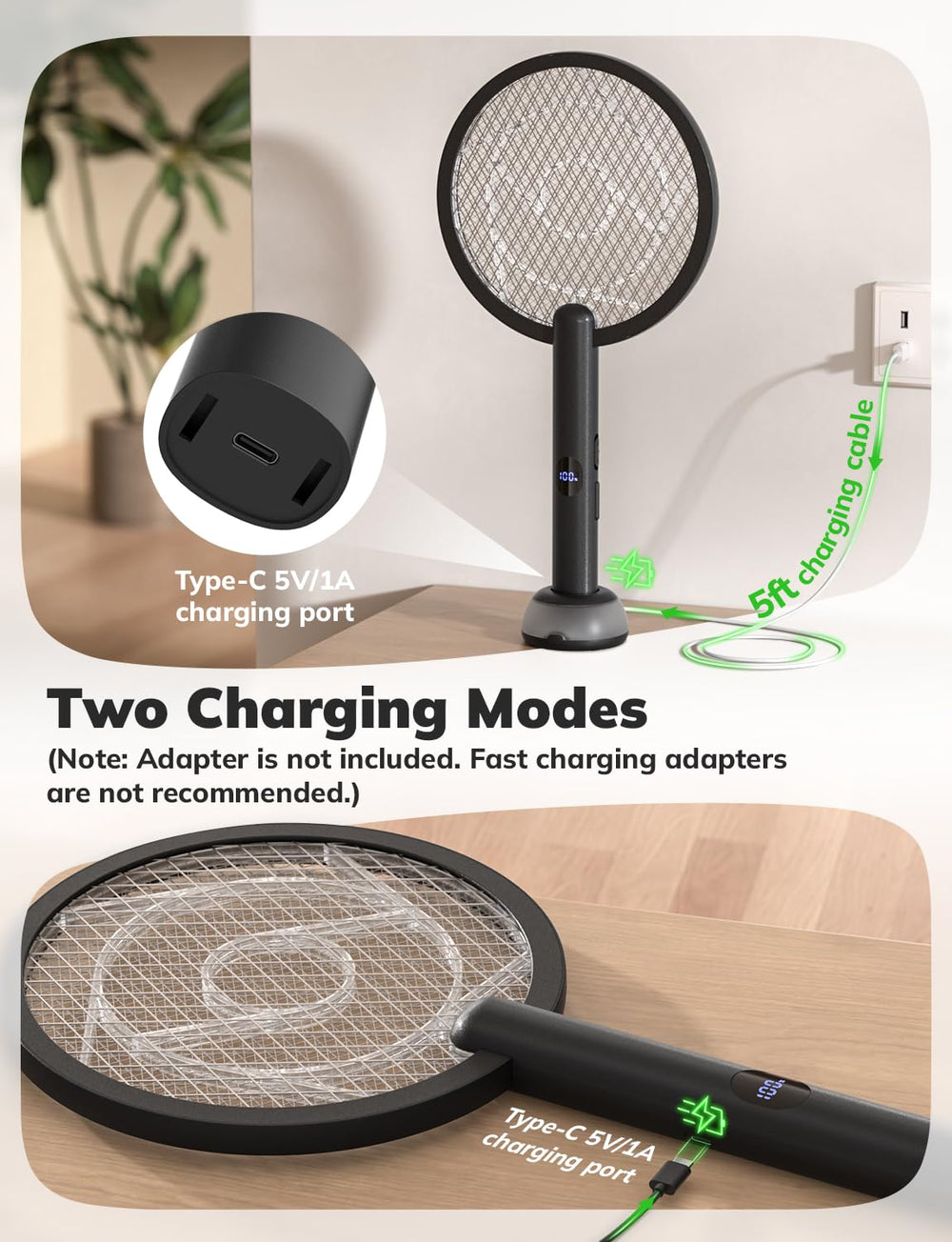 YISSVIC placed on base at night attracting and zapping insects