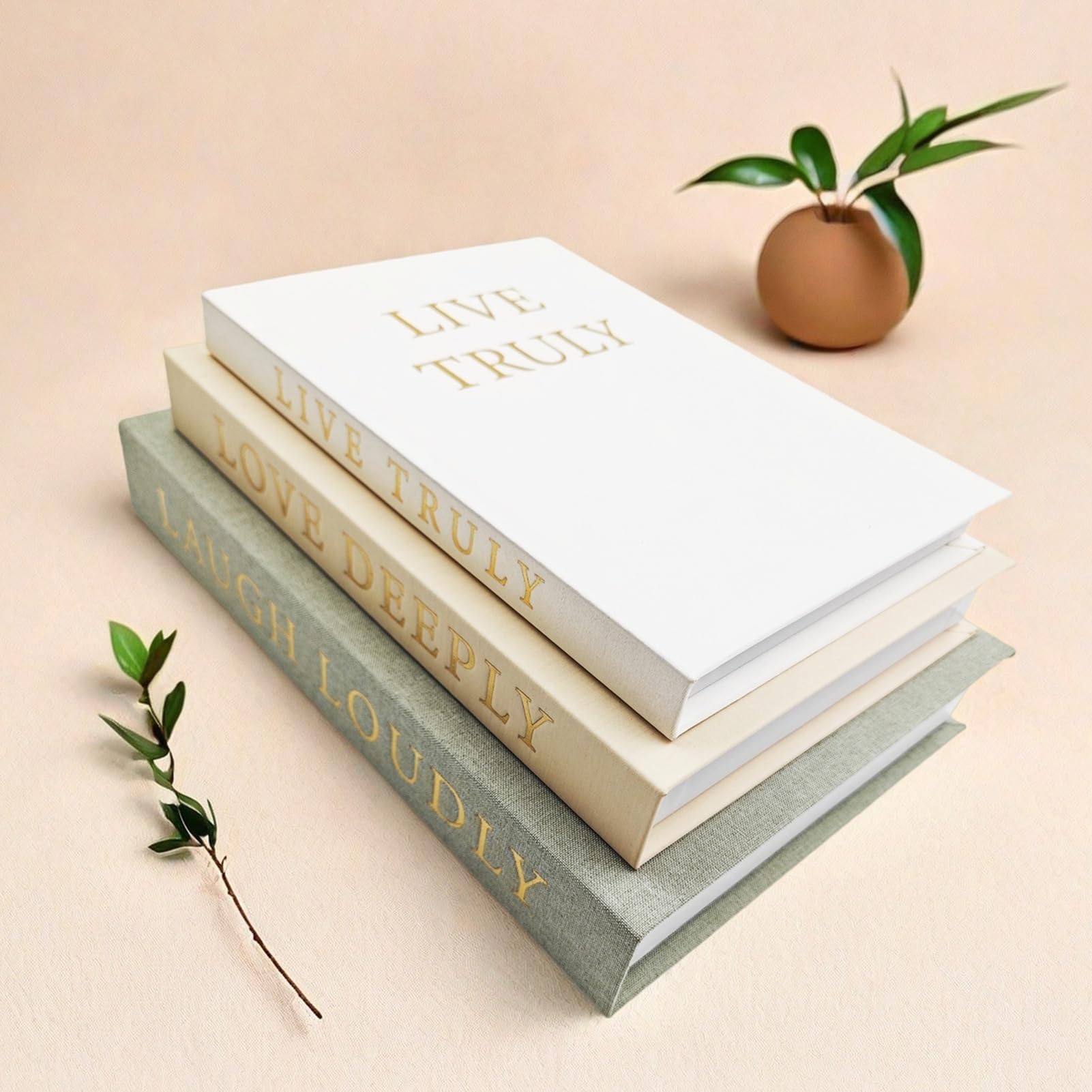 YKANYN decorative books wrapped as a gift conveying thoughtful presentability