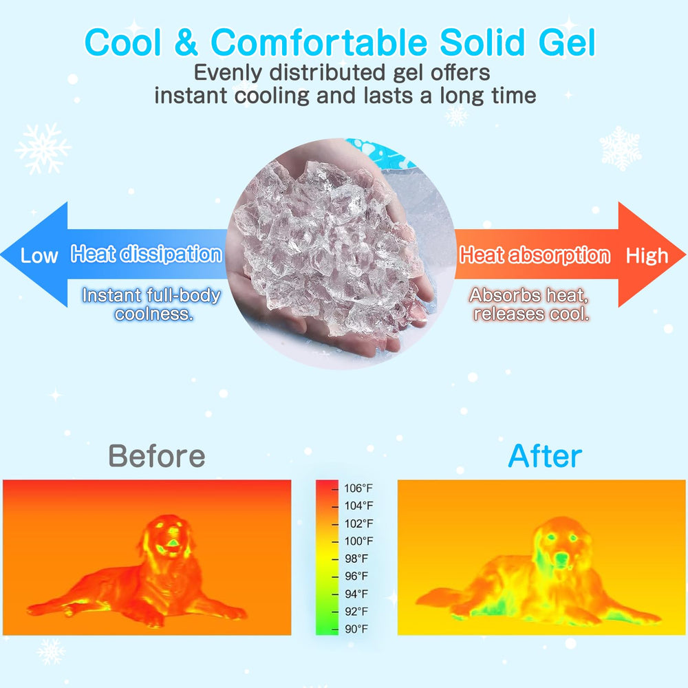 Yoheueoa close-up of ice silk texture providing fast surface cooling