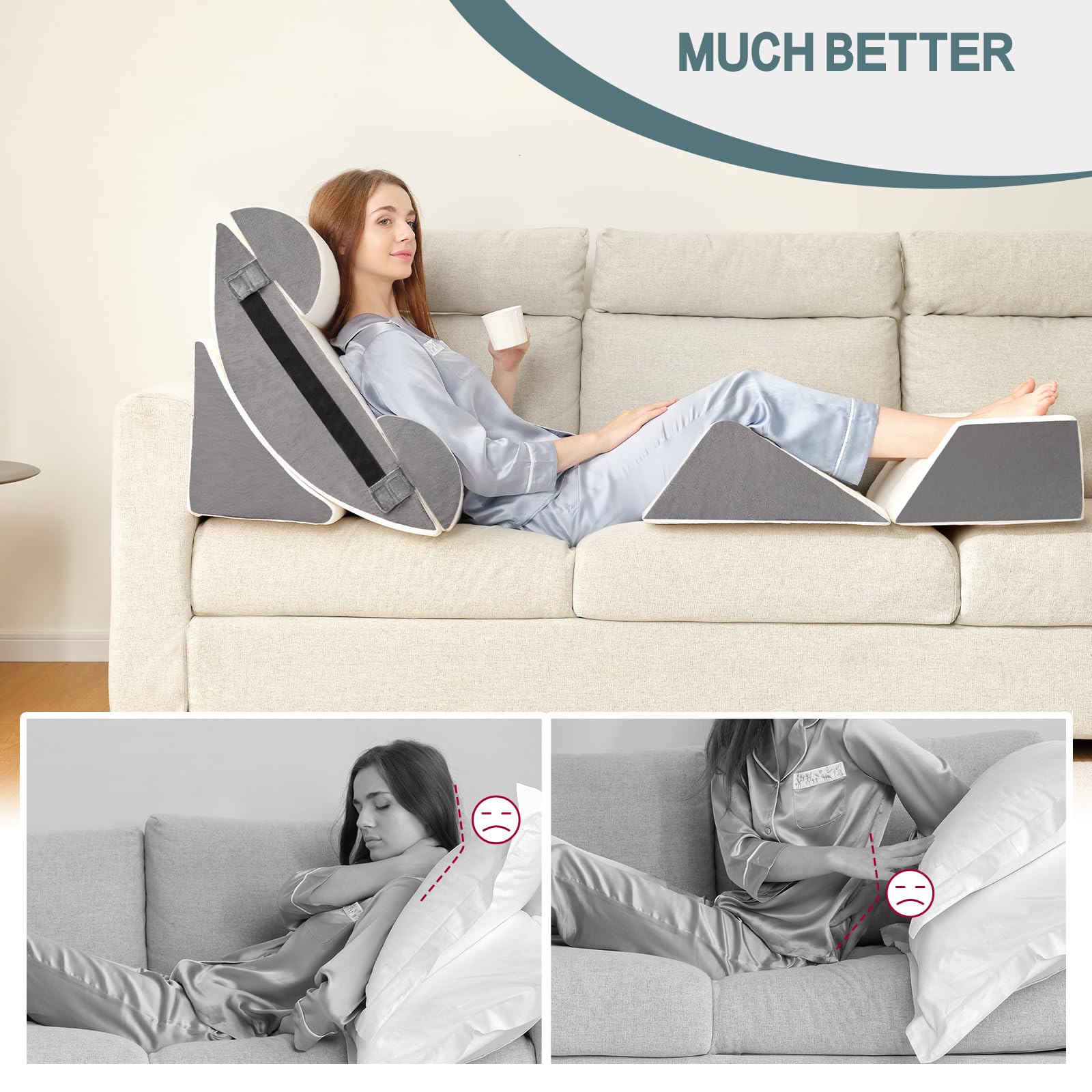 Yojoker removable cover detail highlighting breathable washable fabric