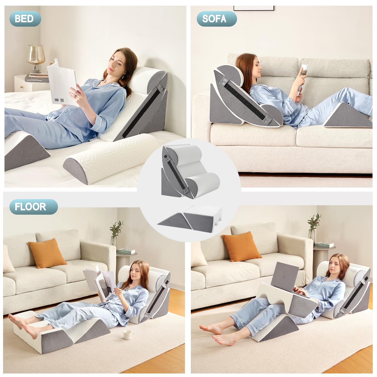 Yojoker memory foam close-up demonstrating contouring comfort