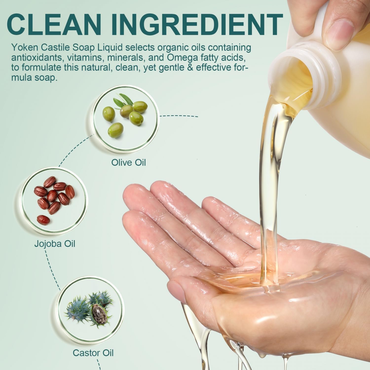 Yoken soap lather texture close-up illustrating gentle foaming and mild cleansing