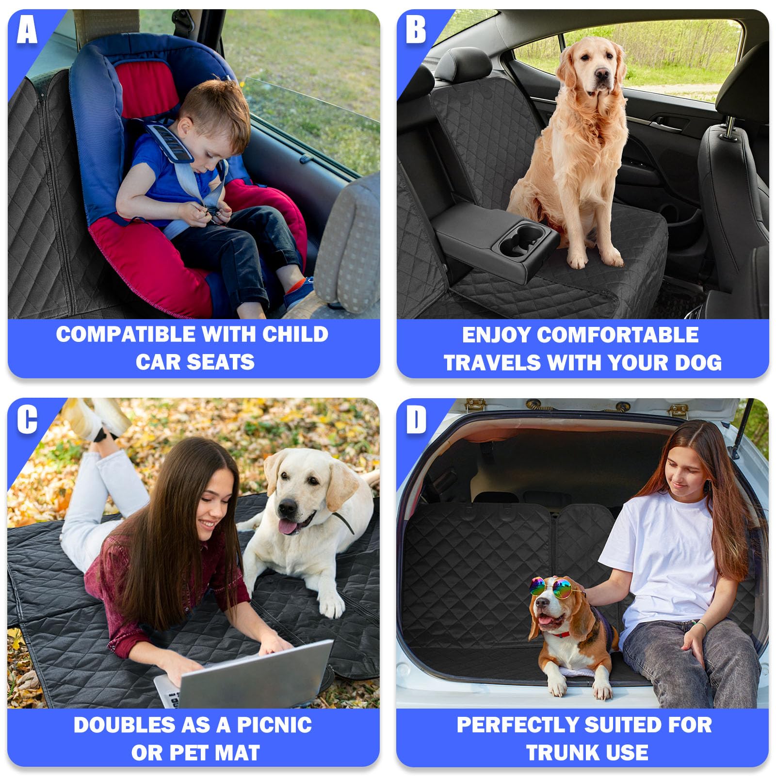 Yonktoo pet in use lifestyle shot showing comfort and clean interior