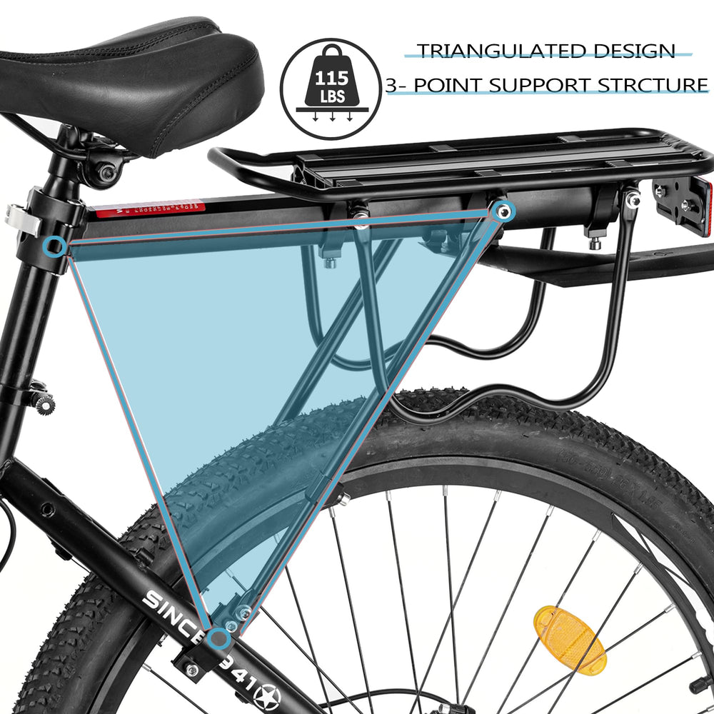 YONTUO large reflective panel detail increasing night visibility and rider safety benefit