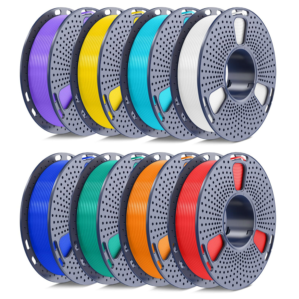 YOOPAI SUNLU front packaging shows mini spools and color variety benefit