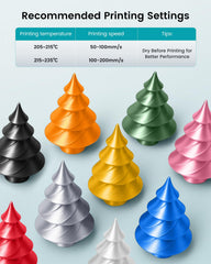 YOOPAI SUNLU close-up of silk filament texture highlighting smooth, chrome-like sheen