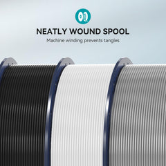 YOOPAI SUNLU PETG being extruded from a nozzle demonstrating clean flow and adhesion
