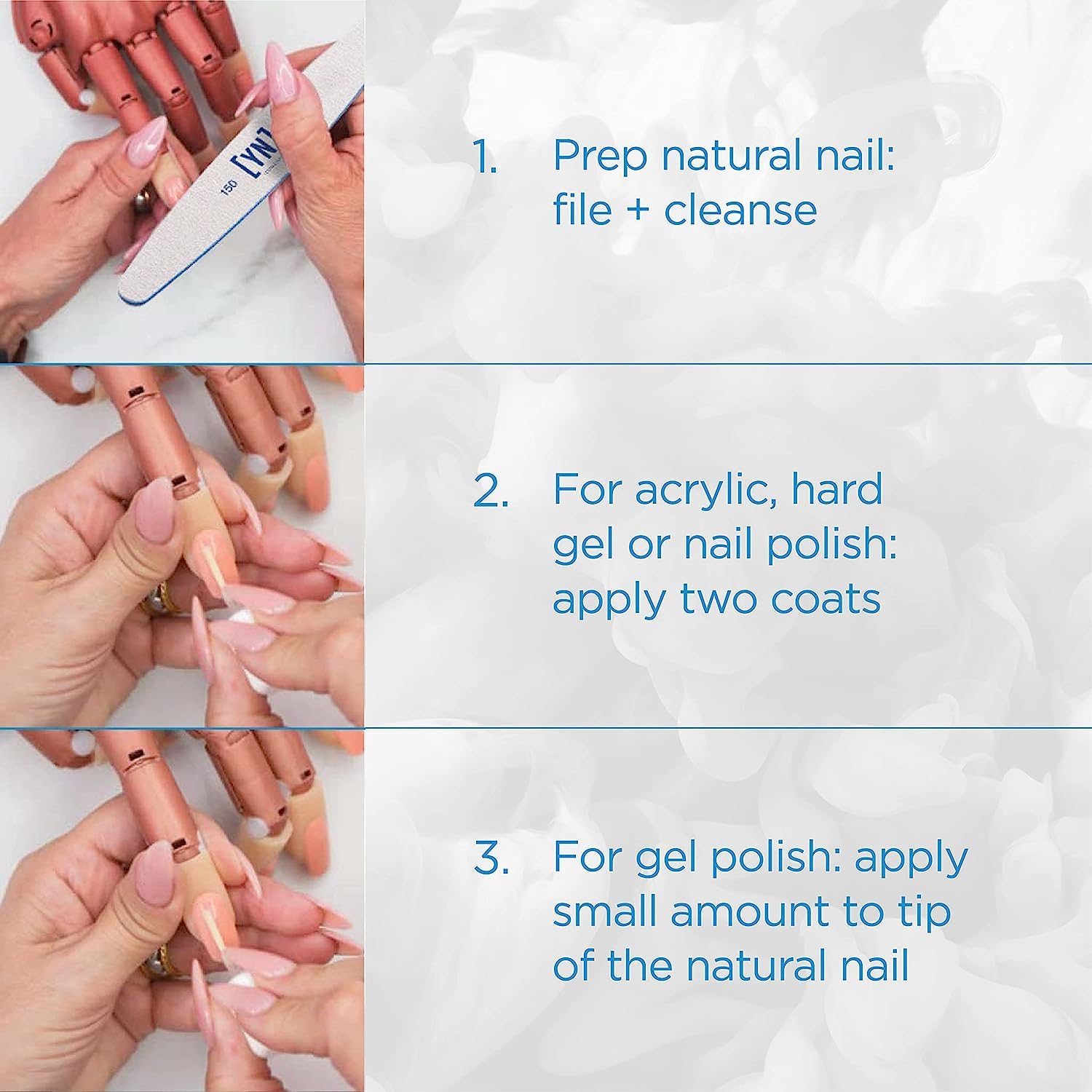 Young Nails bottle in a salon kit illustrating professional reliability