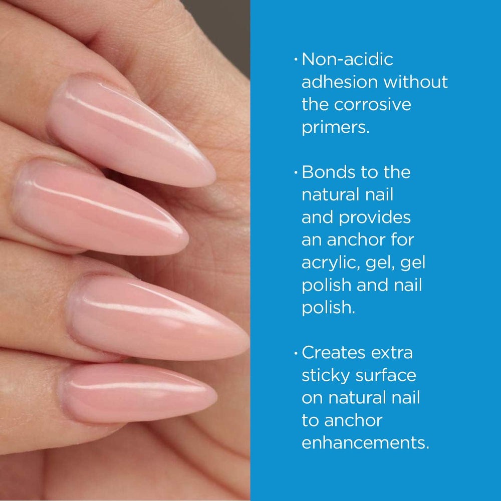 Young Nails small 0.25 oz bottle next to ruler showing compact size