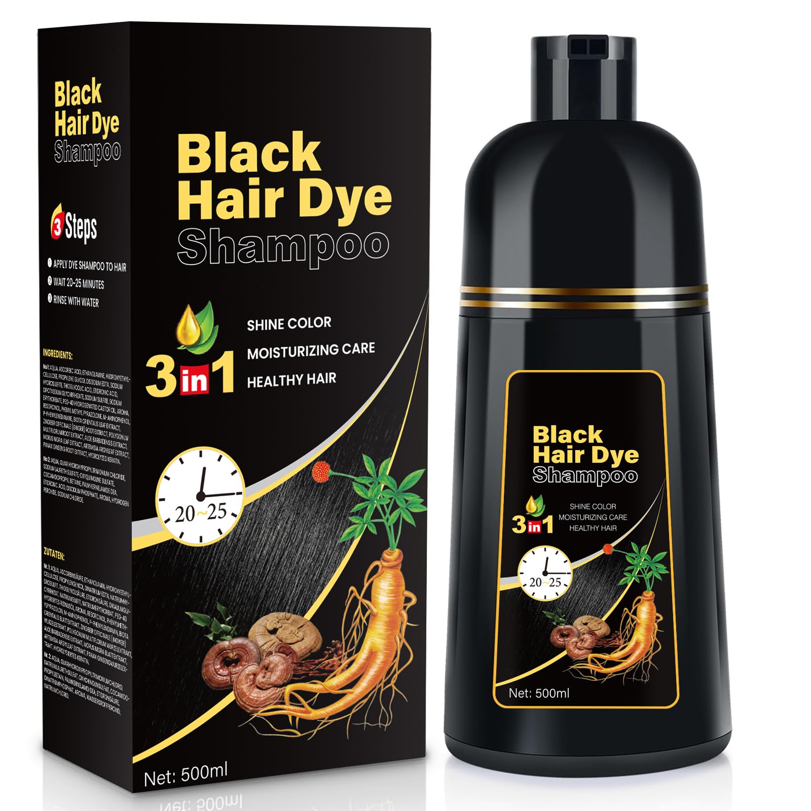 YOURTONE front packaging showing bottle and label, easy at-home color solution