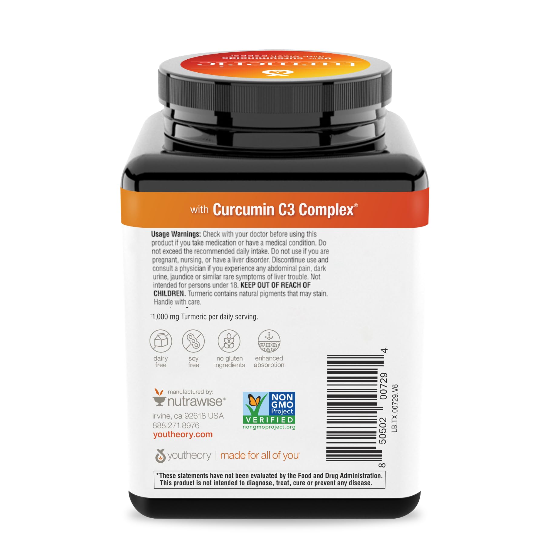 Youtheory capsules staged on a kitchen table for daily routine use
