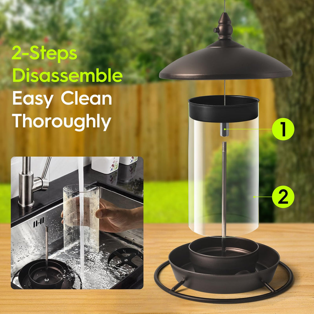 Youvip disassembled parts laid out for easy cleaning, showing tool-free maintenance benefit