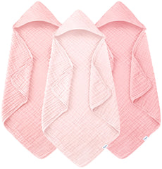YOYOO front packaging showing pink series towels and set contents