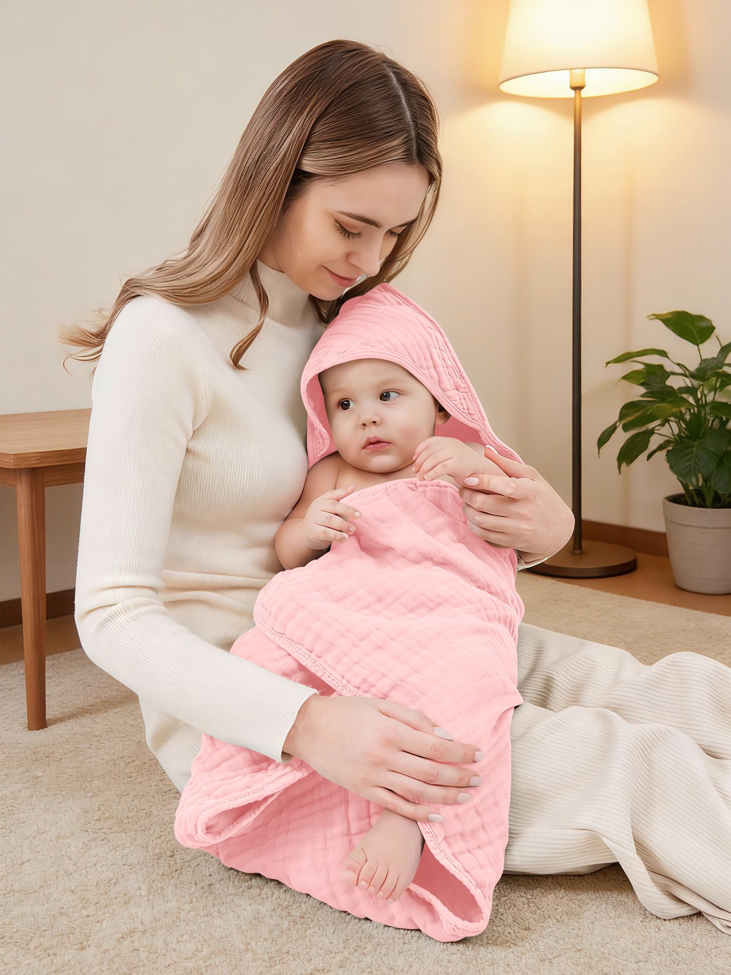 YOYOO hood detail and reinforced stitching for secure, cozy fit