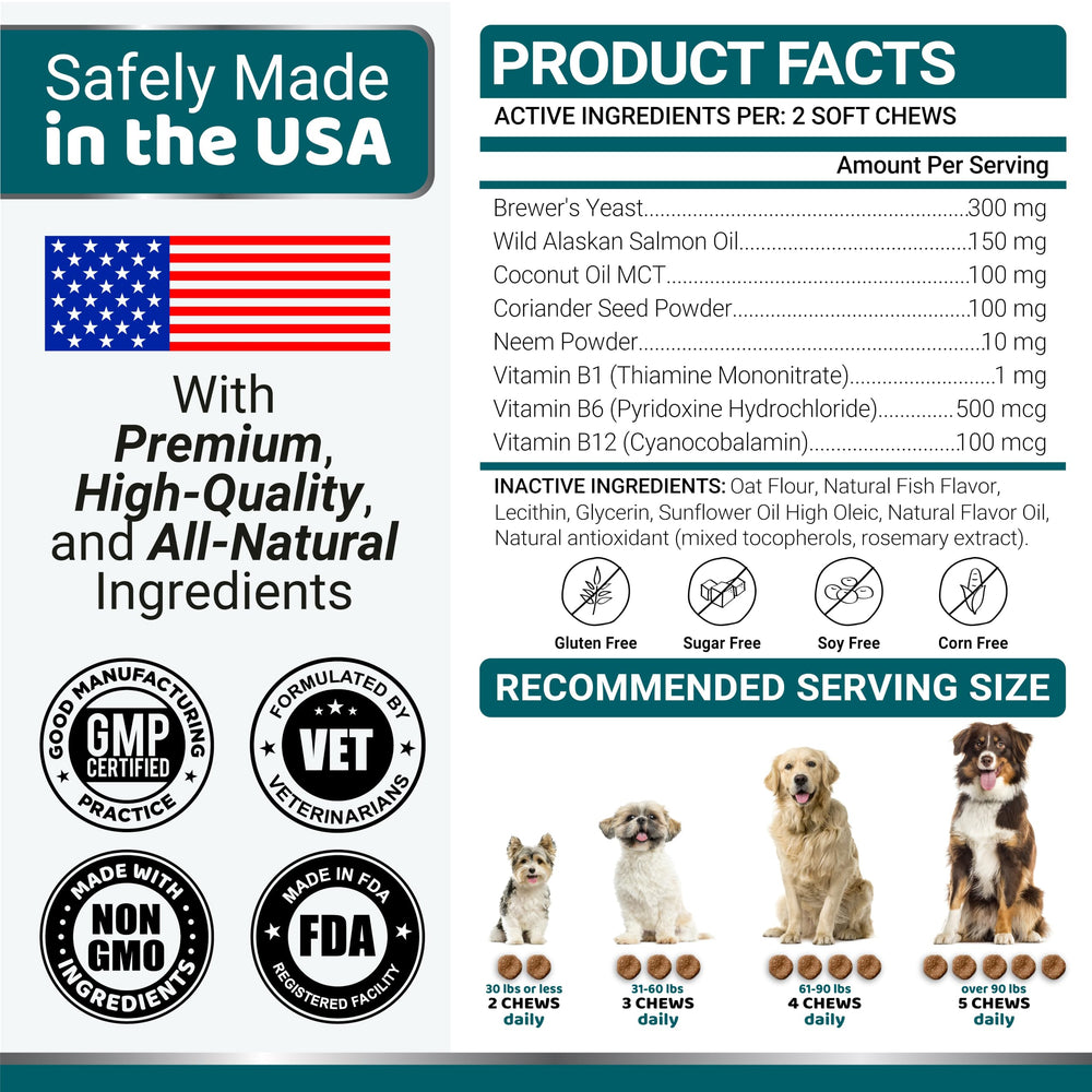 YUMA'S happy dog outdoors after chew, illustrating active protection support