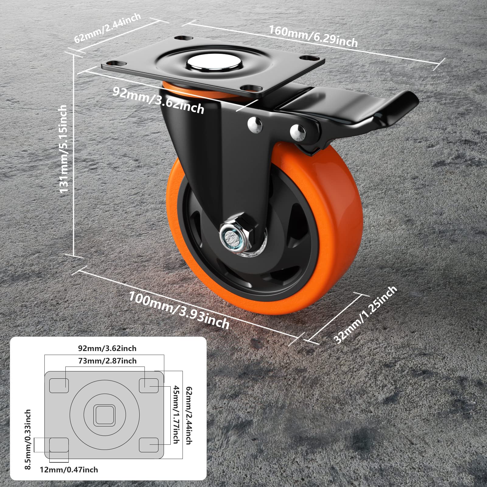 YUPEZOP close-up of thickened steel housing highlighting durable strength