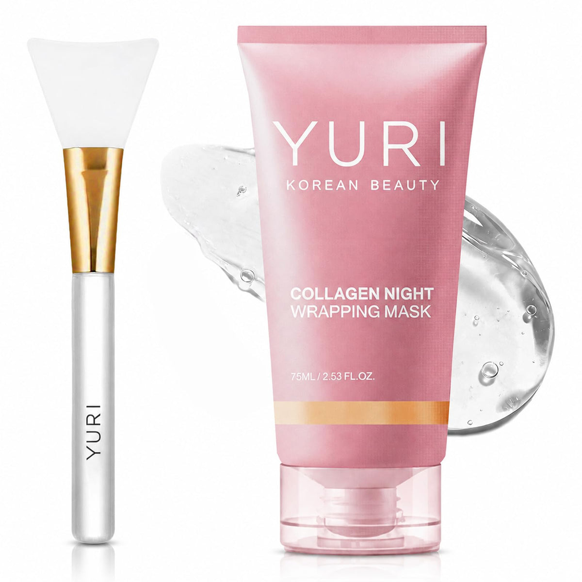 YURI BEAUTY jar front view showing packaging and clear product identity for trust