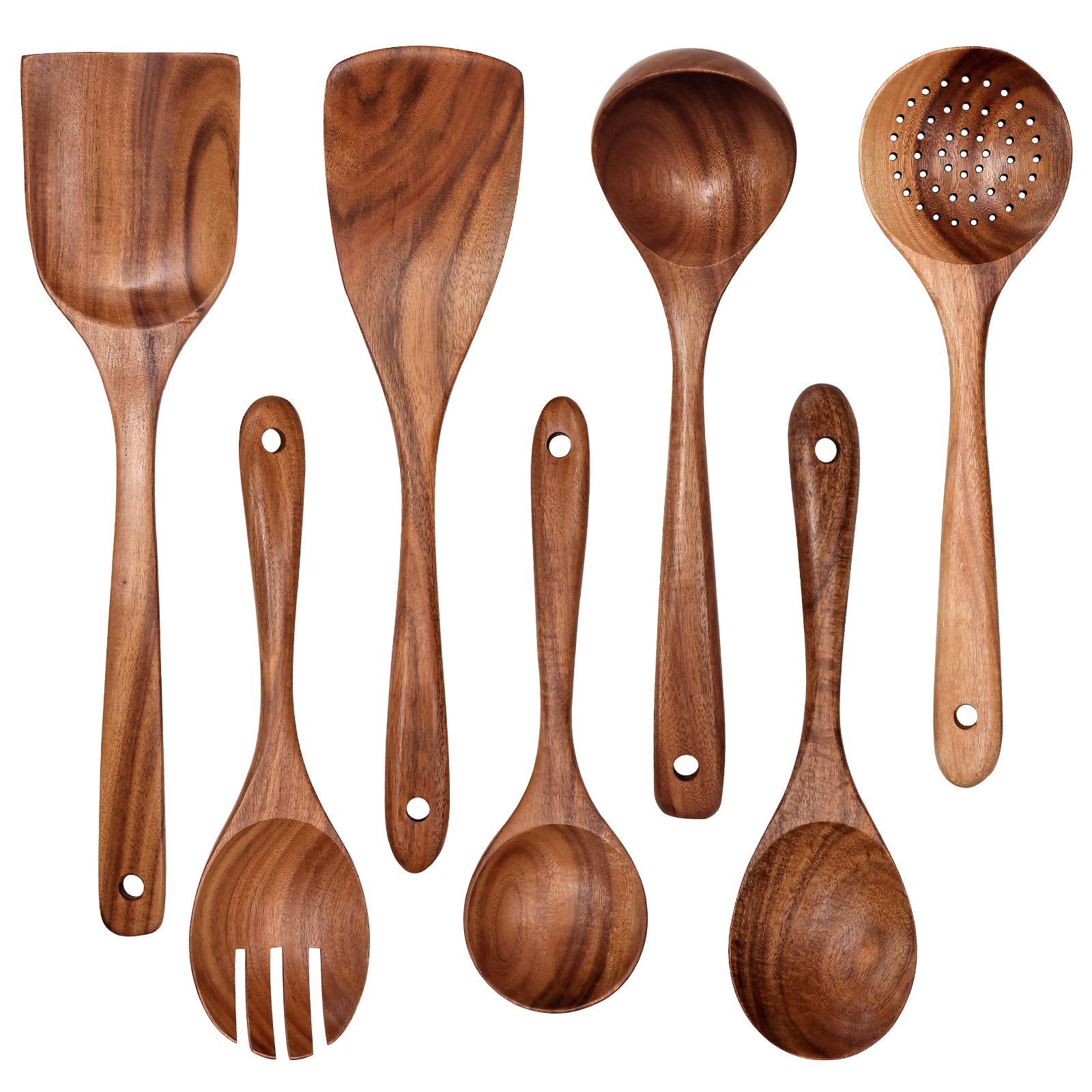 yyltjr front view of seven-piece set showing complete utensils and compact packaging benefit