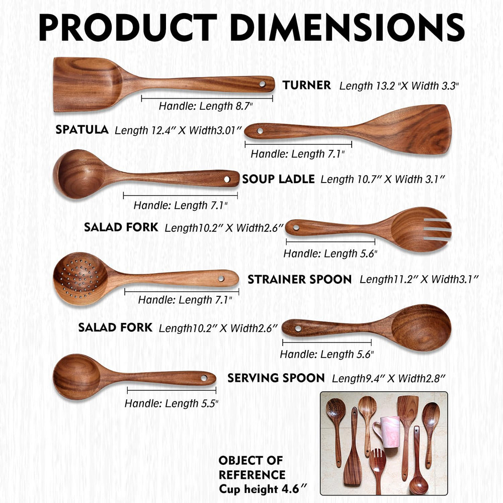 yyltjr laid-out tools with measurements visible showing precise sizes for confident use