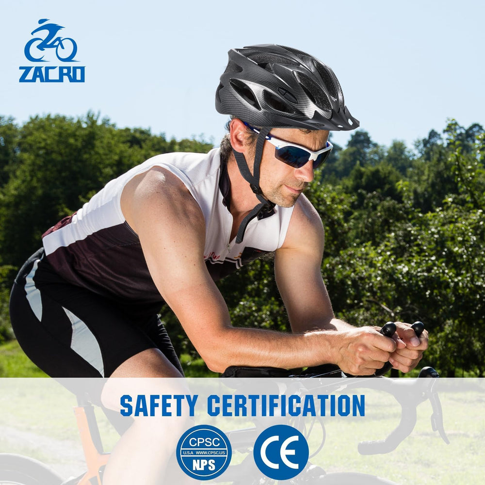 Zacro helmet on commuter demonstrating lightweight everyday protection